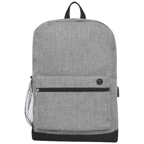 Hoss 15,6" Business Laptop-Rucksack 16L - heather mediumgrau