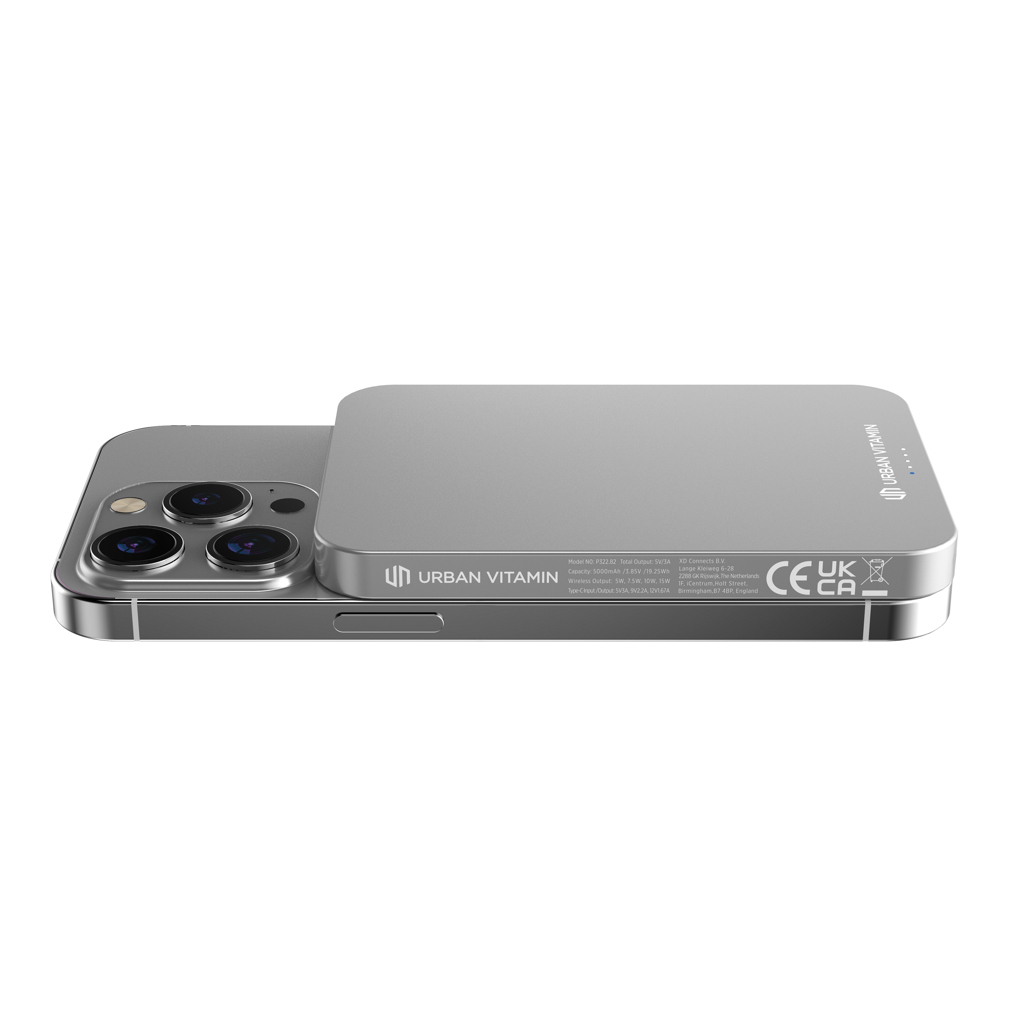 Urban Vitamin Richmond 5000mAh Powerbank aus RCS Plastik/Alu