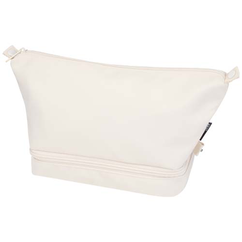 Trip Aware™ Recycelter Reisekulturbeutel 6 L  - offwhite