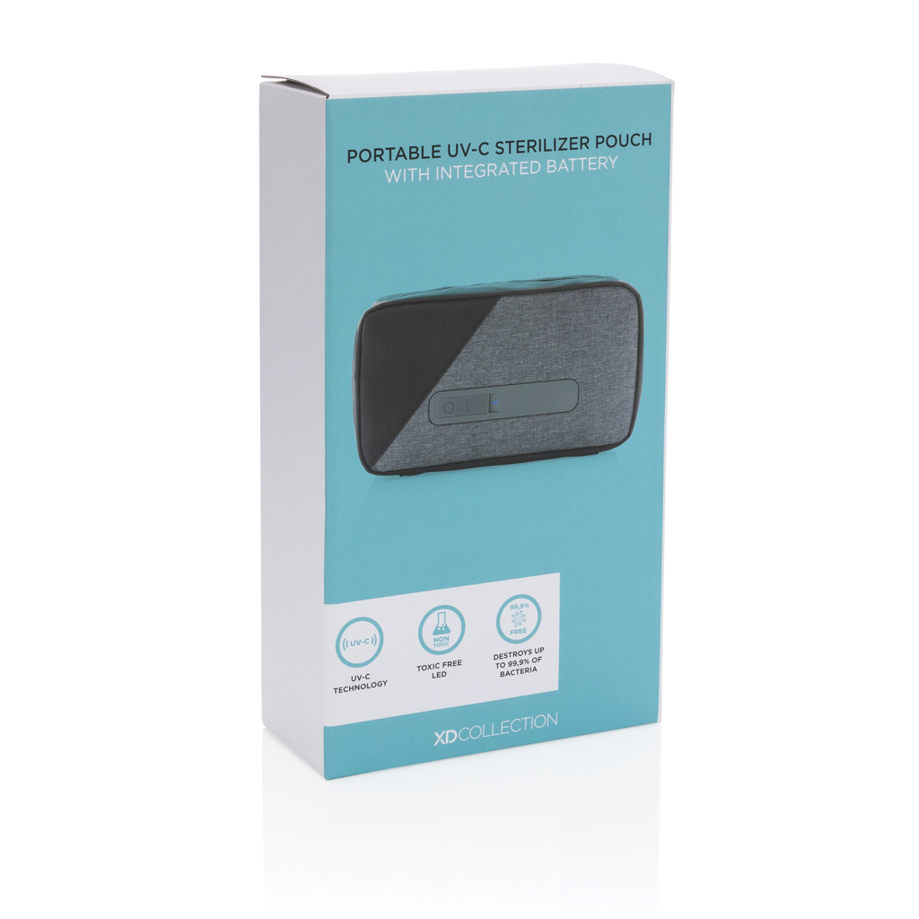 Tragbare UV-C-Sterilisationstasche mit integriertem Akku