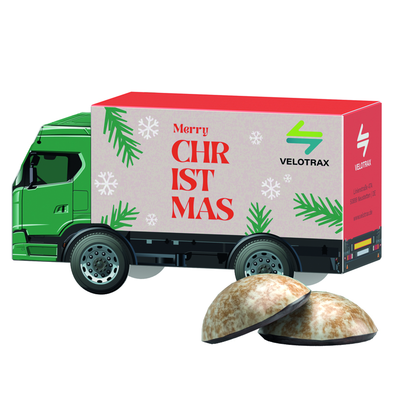3D Präsent LKW Weihnachten