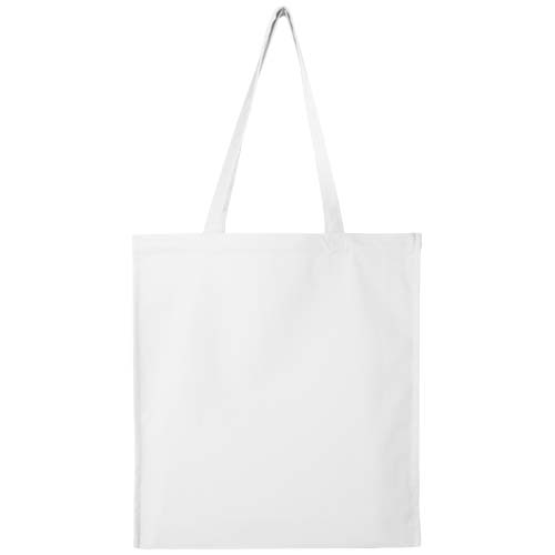 Florida 270 g/m² Tragetasche mit Seitenfalten 14L - weiss