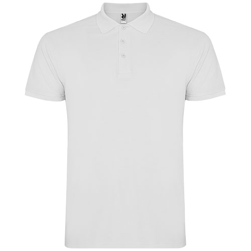 Star 200 g/m² Poloshirt für Kinder - weiss / 3/4
