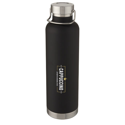 Thor 1 l Kupfer-Vakuum Isoliersportflasche - schwarz