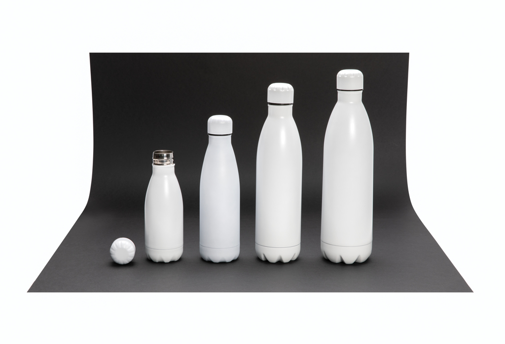 Einfarbige Vakuumisolierte Stainless Steel Flasche