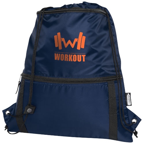 Adventure recycelte isolierter Sportbeutel 9L - navy