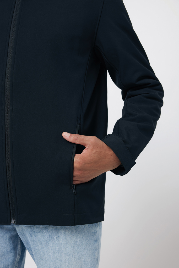 IQONIQ Makalu Herren Softshelljacke aus recyceltem Polyester