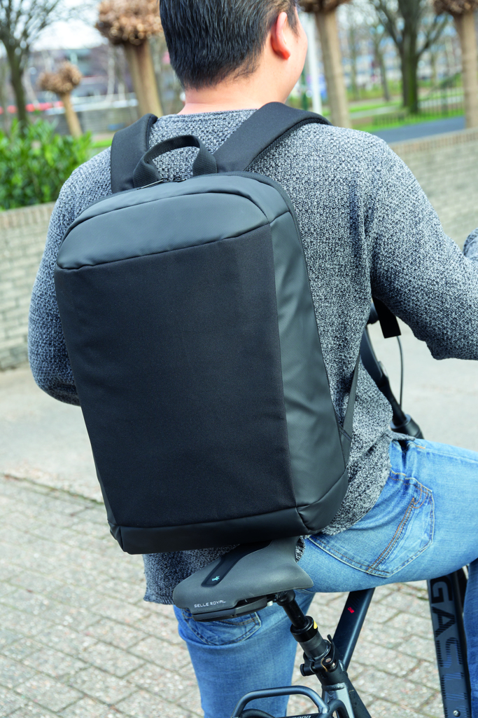 Madrid Anti-Diebstahl RFID USB Laptop-Rucksack