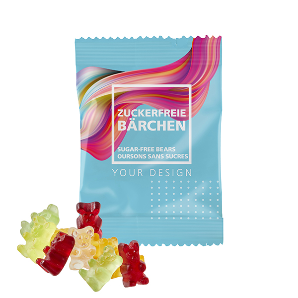 Fruchtgummi 10g zuckerfreie Bärchen