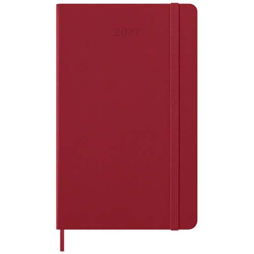 Moleskine Hardcover 12 Monate Tageskalender - scharlachrot