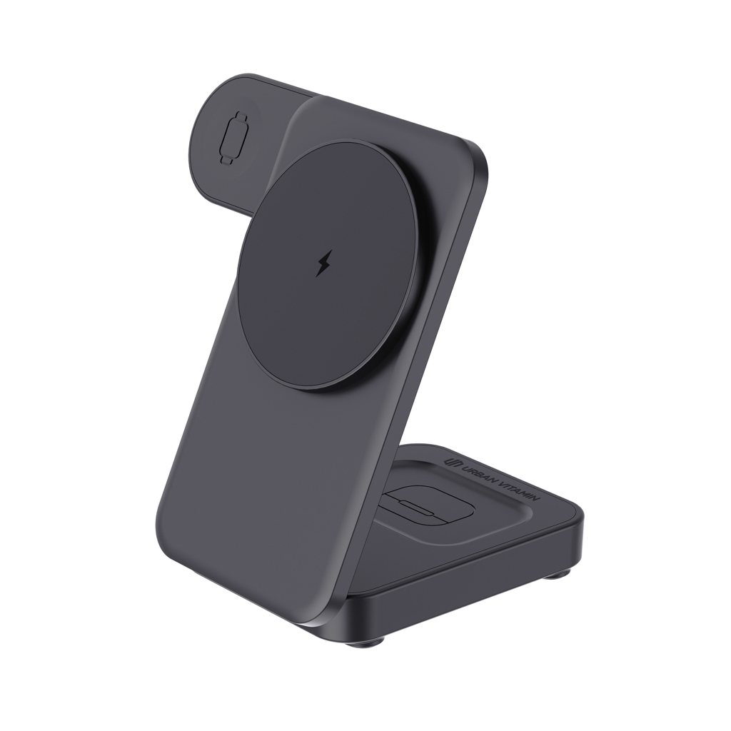 Urban Vitamin Arcadia 15W 3in1 Magnet-Charger aus RCS rABS