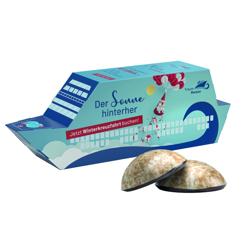 3D Präsent Schiff Weihnachten