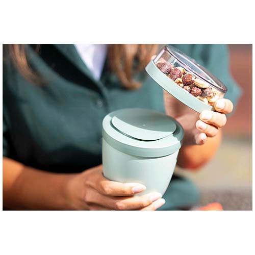 Mepal Ellipse Mini 300+120 ml Lunchpot - weiss