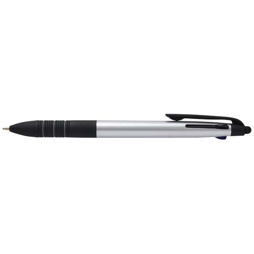 Trine 3-Farben RCS recycelter Kugelschreiber mit Stylus