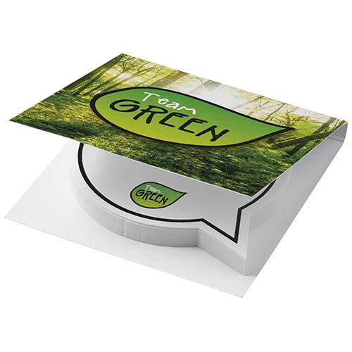 Sticky-Mate® Softcover sprechblasenförmige Haftnotizen