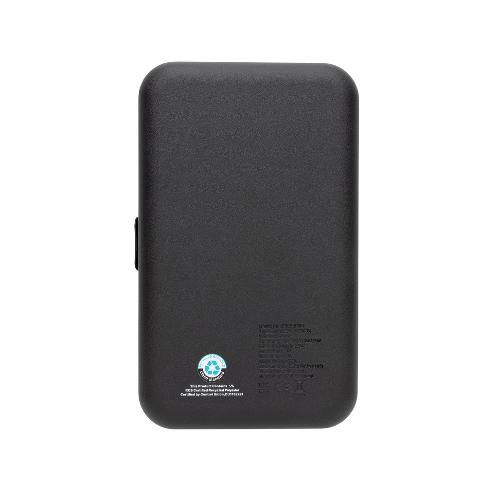 Swiss Peak Travel-Case aus RCS rec. PU mit 3-in-1-Charger