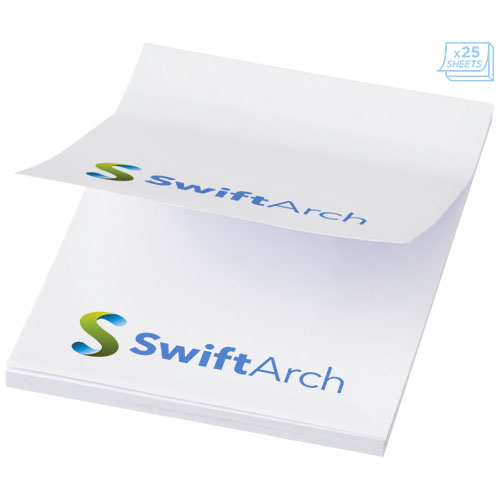 Sticky-Mate® Haftnotizen 50 x 75 mm - weiss / 25 Seiten