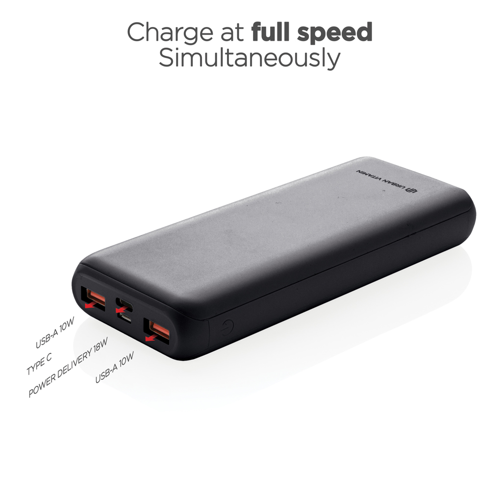 Urban Vitamin Pasadena 20.000mAh 18W PD Powerbank