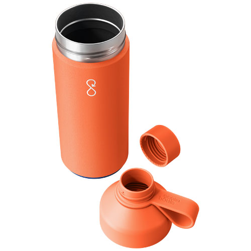 Big Ocean Bottle 1 L vakuumisolierte Flasche - sonnenorange