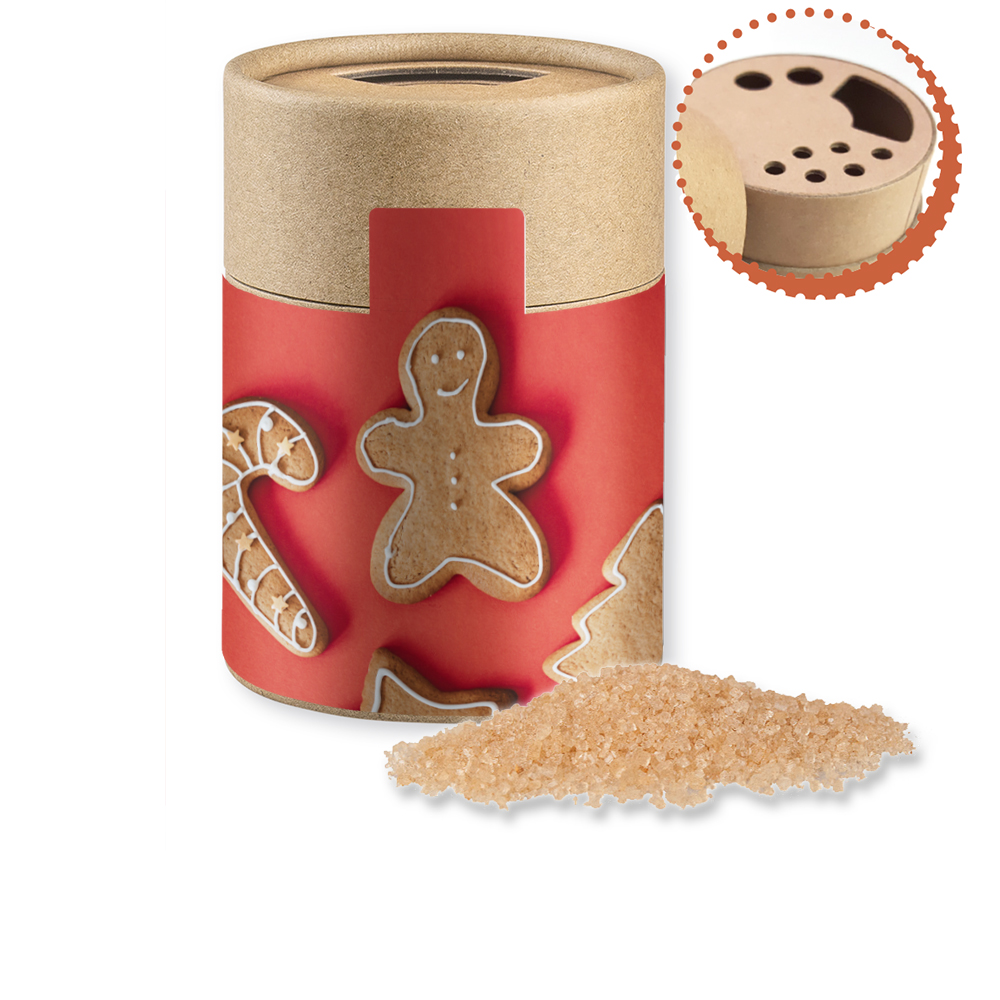 Bio Gewürzmischung Lebkuchen, ca. 85g, Kraftpapierstreuer Midi