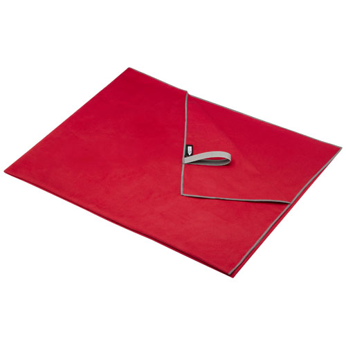 Pieter ultraleichtes und schnell trocknendes GRS Handtuch 100 × 180 cm - rot