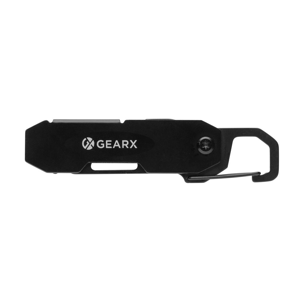 Gear X faltbares EDC-Werkzeug mit Kartonmesser & Karabiner