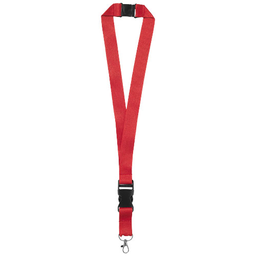 Yogi Lanyard mit Sicherheitsverschluss - rot