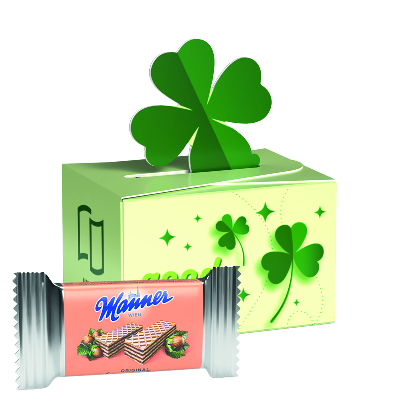 Geschenkbox Mini Kleeblatt