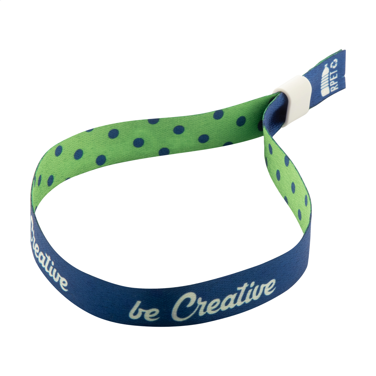 Individuelles Festival-Armband - weiß