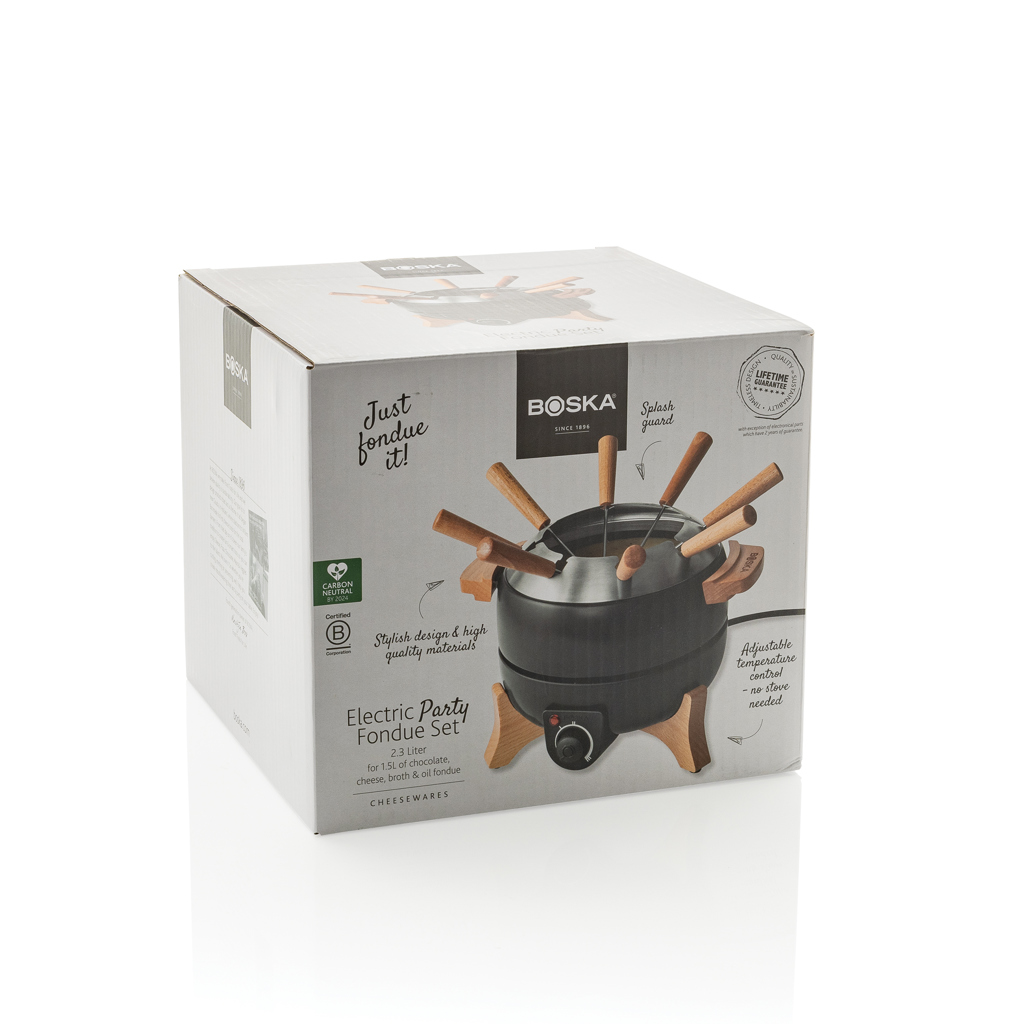 BOSKA elektrisches Party Fondue Set - 2.3L (EU Type F)