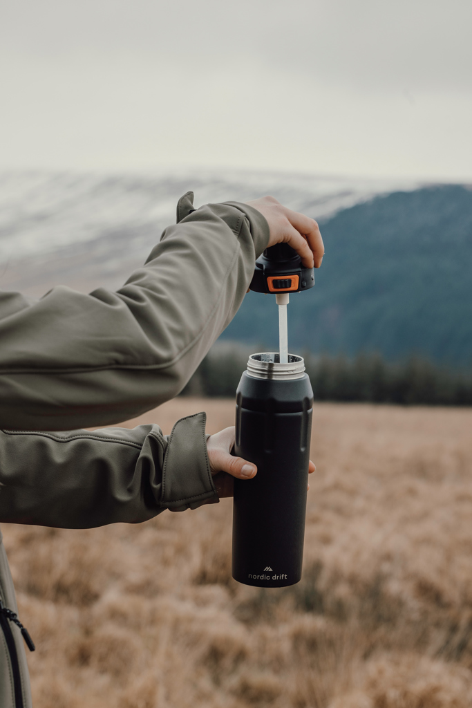 Nordic Drift Trail isolierte verschließbare RCS Sportflasche