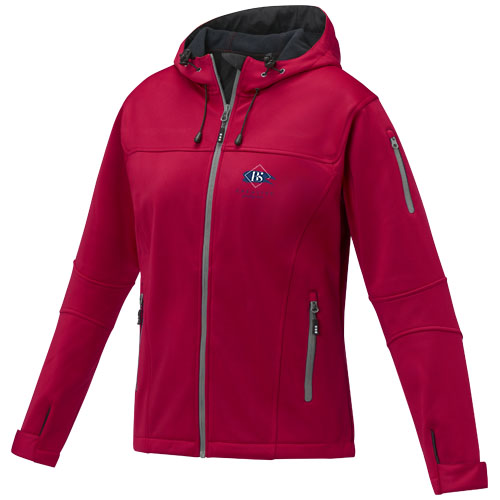 Match Softshelljacke für Damen - rot / XS