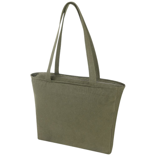 Trace Weekender 500 g/m²  Aware™ recycelte Tragetasche - grün