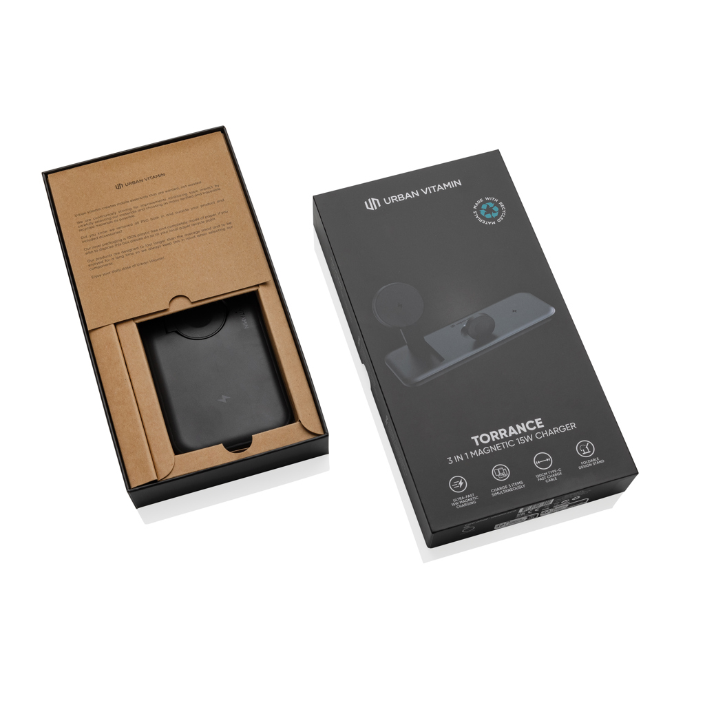Urban Vitamin Torrance 3-in-1 15W-RCS-Magnetladegerät