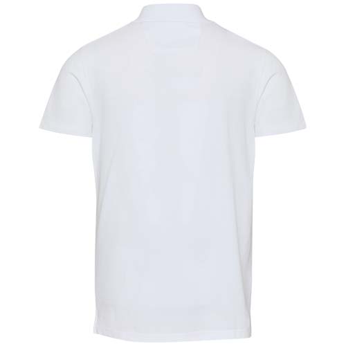 Graphite 180 g/m² Kurzärmeliges Poloshirt Bio Baumwolle (OCS), unisex - weiss / XS