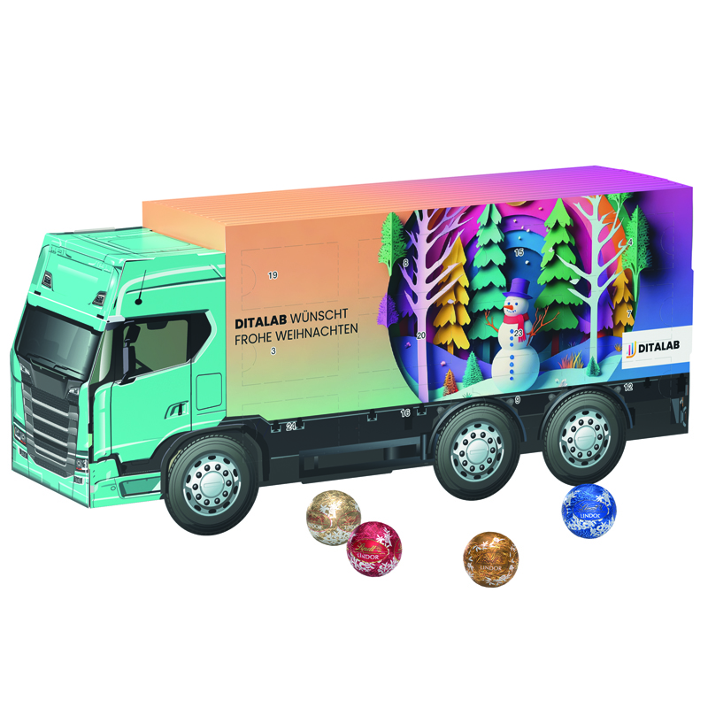 Adventskalender LKW long