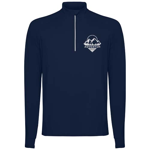Estambul 200 g/m² Half-Zip Sweatshirt für Herren - marineblau / S