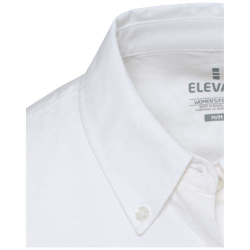 Sphene 165 g/m² Oxford Bluse - weiss / XS