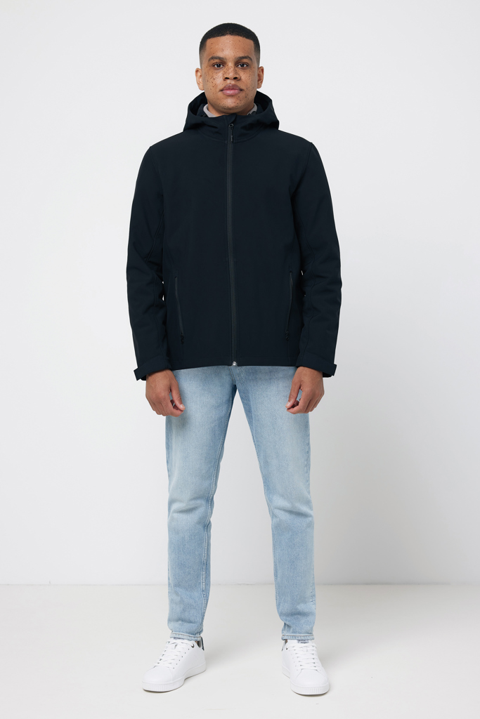 IQONIQ Makalu Herren Softshelljacke aus recyceltem Polyester