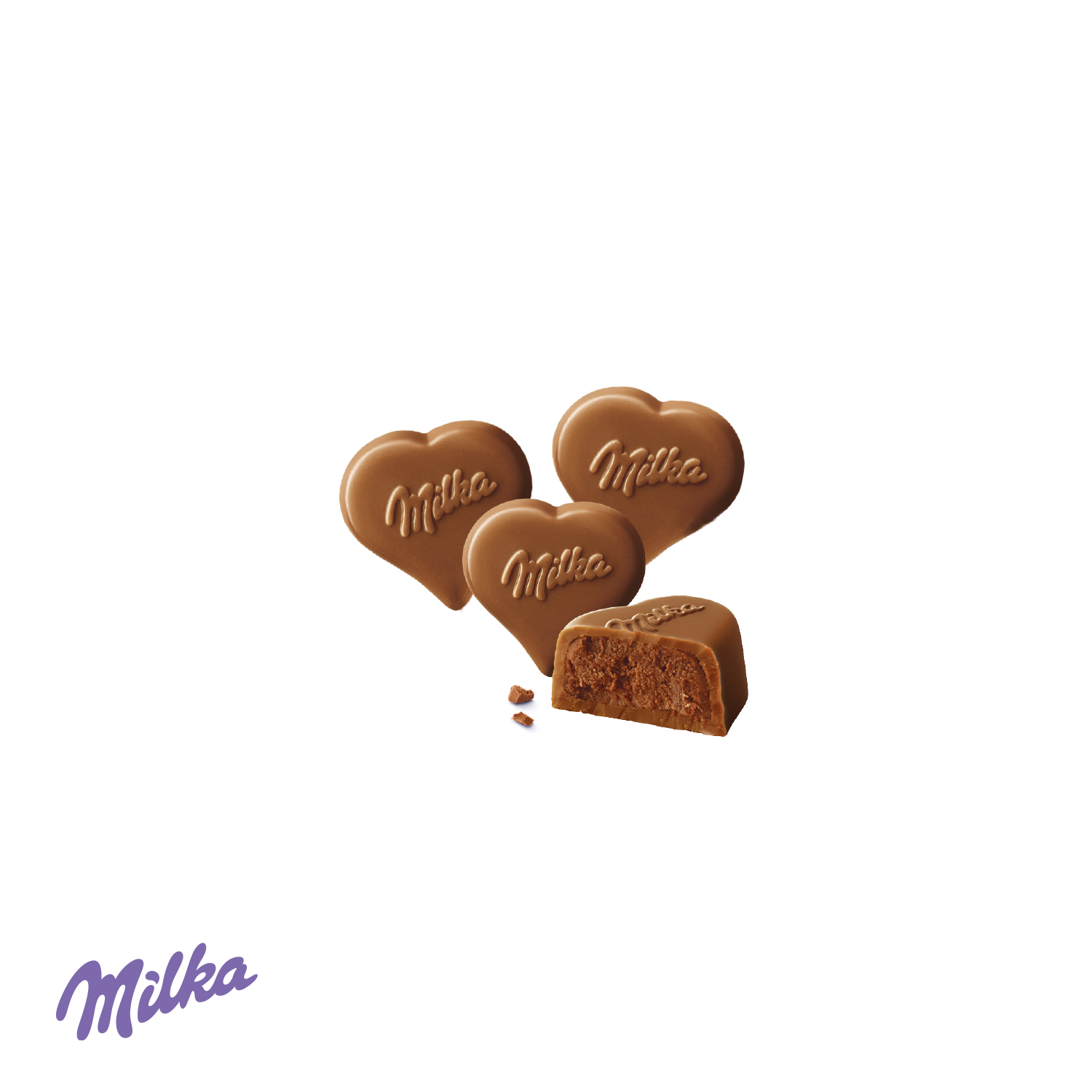 I LOVE MILKA Herz