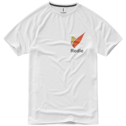 Niagara 145 g/m² T-Shirt cool fit für Herren - weiss / XS