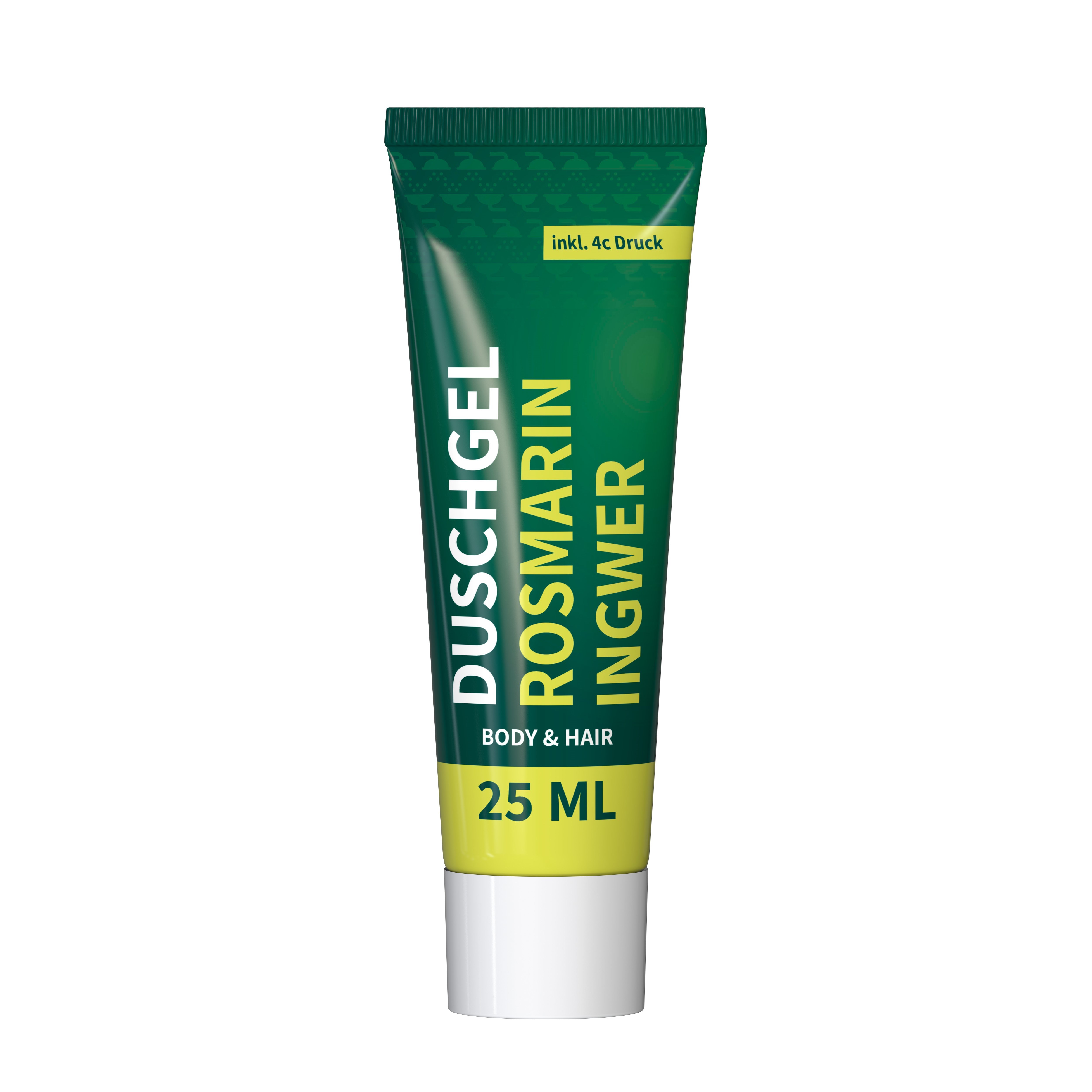 Duschgel Rosmarin-Ingwer, 25 ml Tube