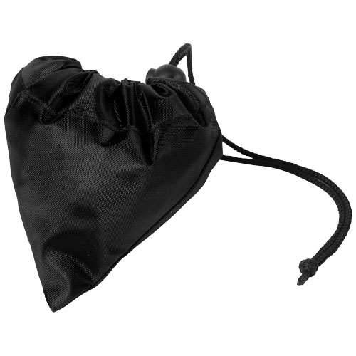 Bungalow faltbare Polyester Tragetasche 7L - schwarz