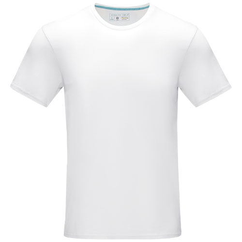 Azurite T-Shirt aus Bio-Baumwolle für Herren - weiss / XS