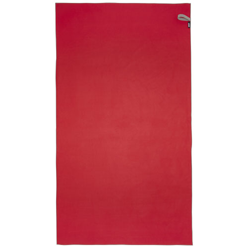 Pieter ultraleichtes und schnell trocknendes GRS Handtuch 100 × 180 cm - rot