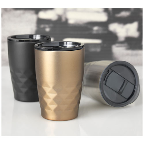 Geo 350 ml Kupfer-Vakuum Isolierbecher - schwarz