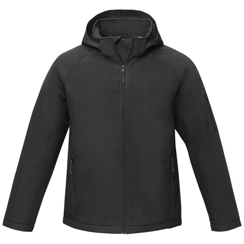 Notus wattierte Softshell Herrenjacke - schwarz / M