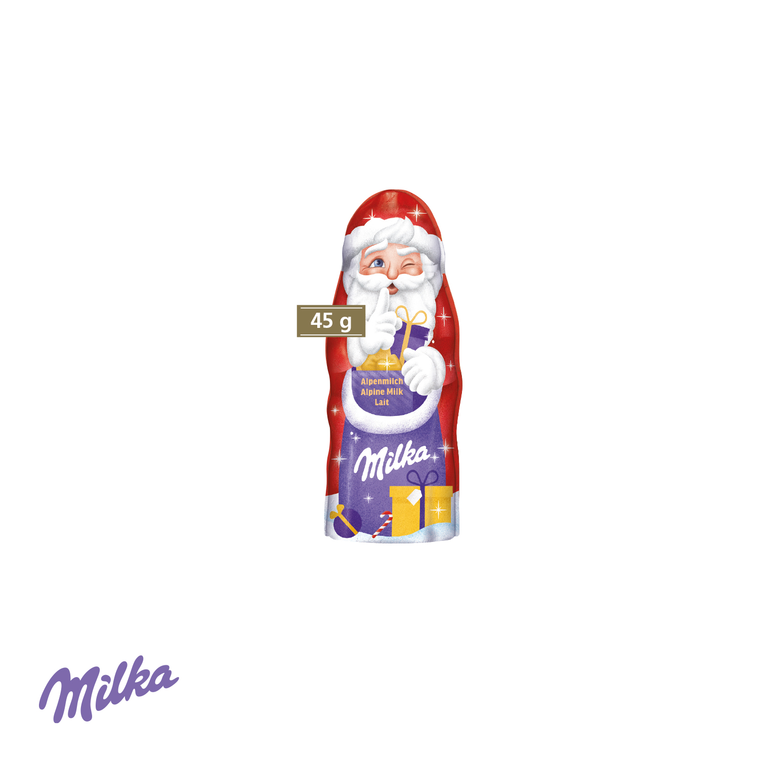 Milka Weihnachtsmann, 45 g