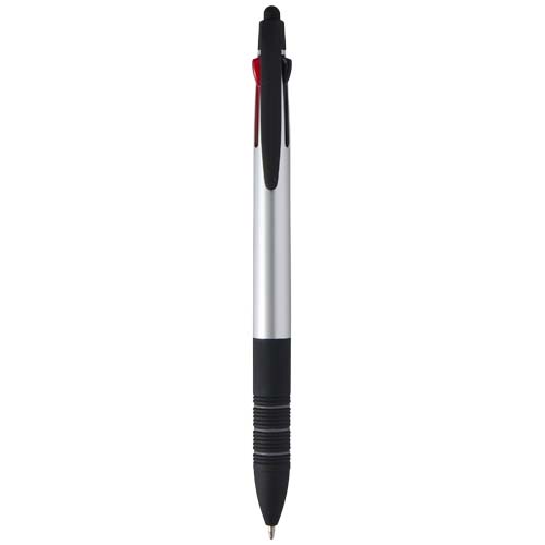 Trine 3-Farben RCS recycelter Kugelschreiber mit Stylus