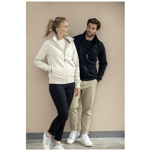 Galena 320 g/m² Aware™ Sweatjacke aus recyceltem Material Unisex - weiss / XS